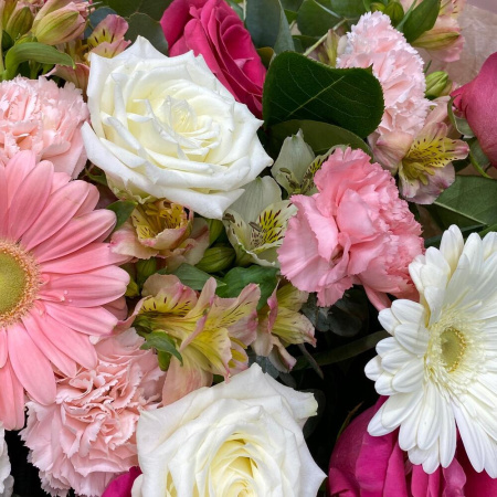 Букет_Шикарный букет из гербер